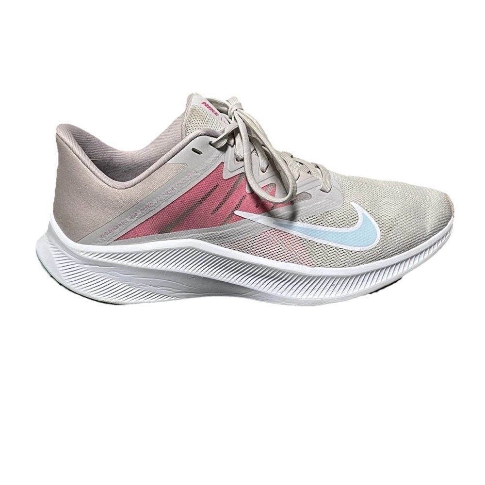 Nike Quest 3 CD0232-008 Grey/Glacier Ice/Violet Women's Running Shoes Size 8.5